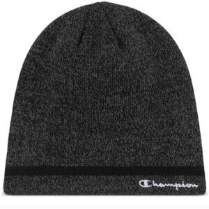 Champion Fleece Lined Beanie Hat OSFM New Men's Winter Fall Comfort Logo